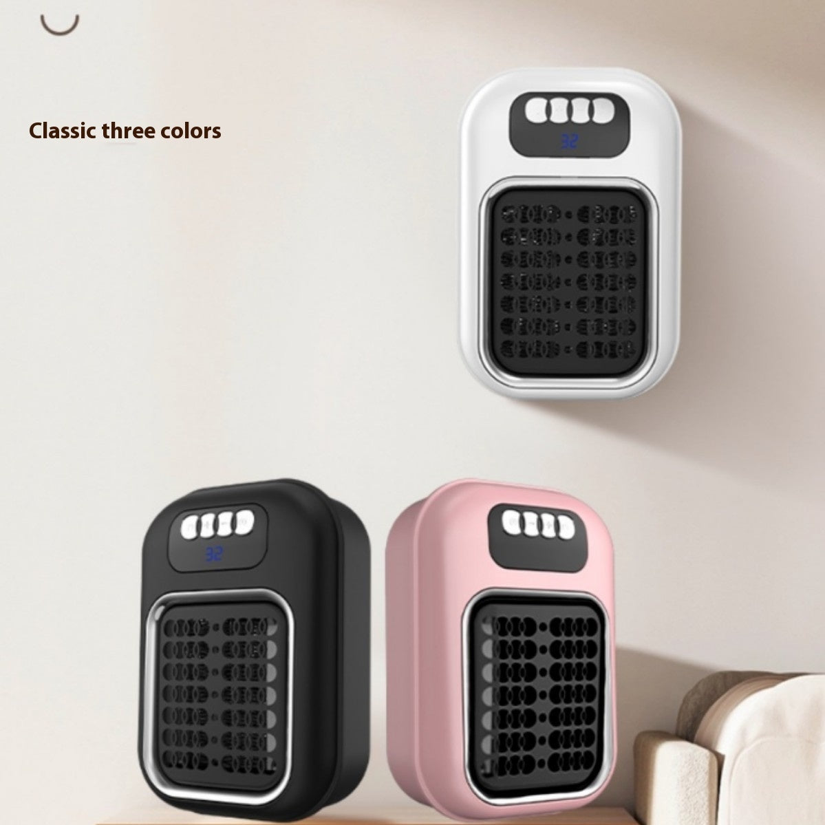 Mini Fan Heater Small Household Heater
