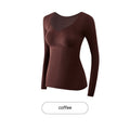 Women's Chest Cushion Wool Lining Thickened Underlay Shirt