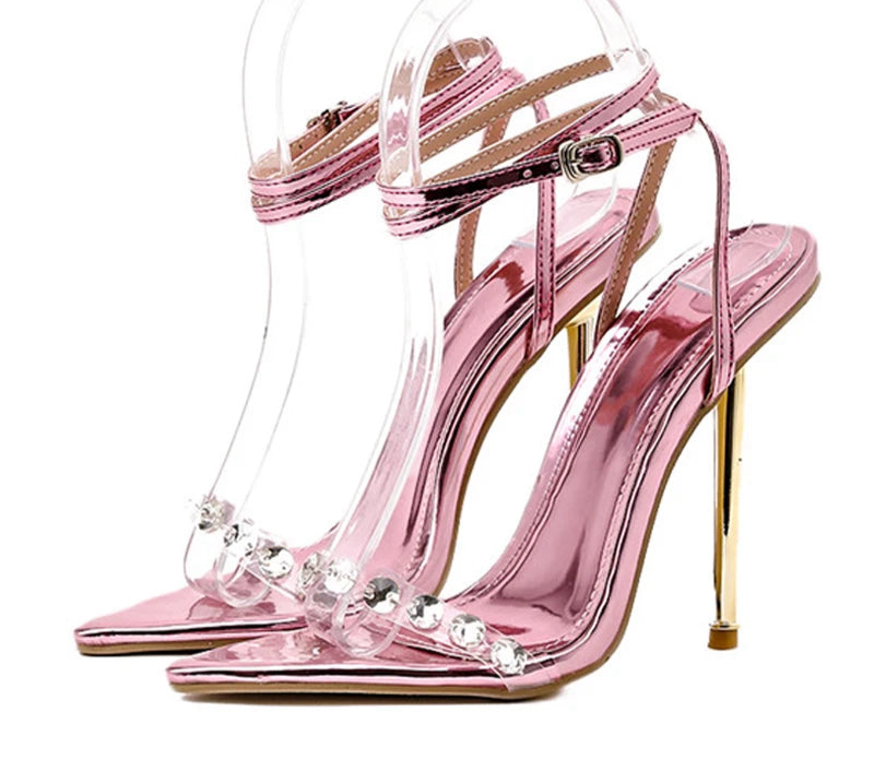 Crystal High Heels