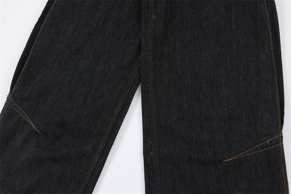 Fashion Personalized Work Clothes Denim Trousers Men