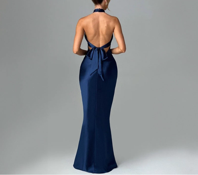 Summer Fashion Elegant Backless Sleeveless Dress