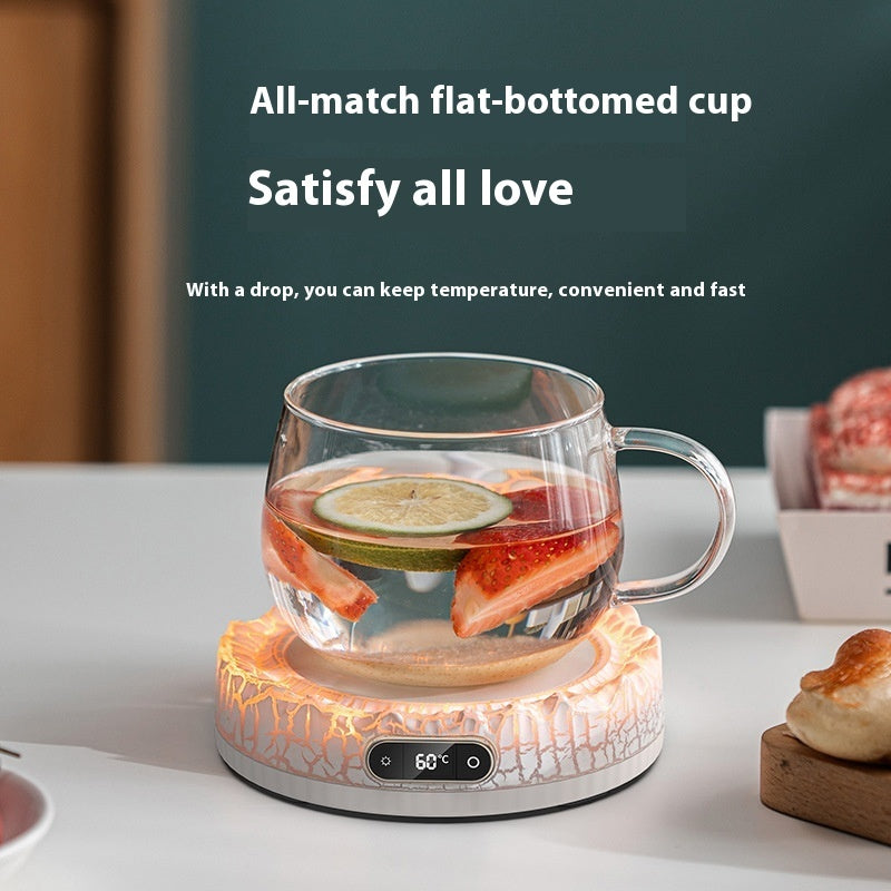 Constant Temperature Cup Warming Holder Intelligent Number Insulated Coaster