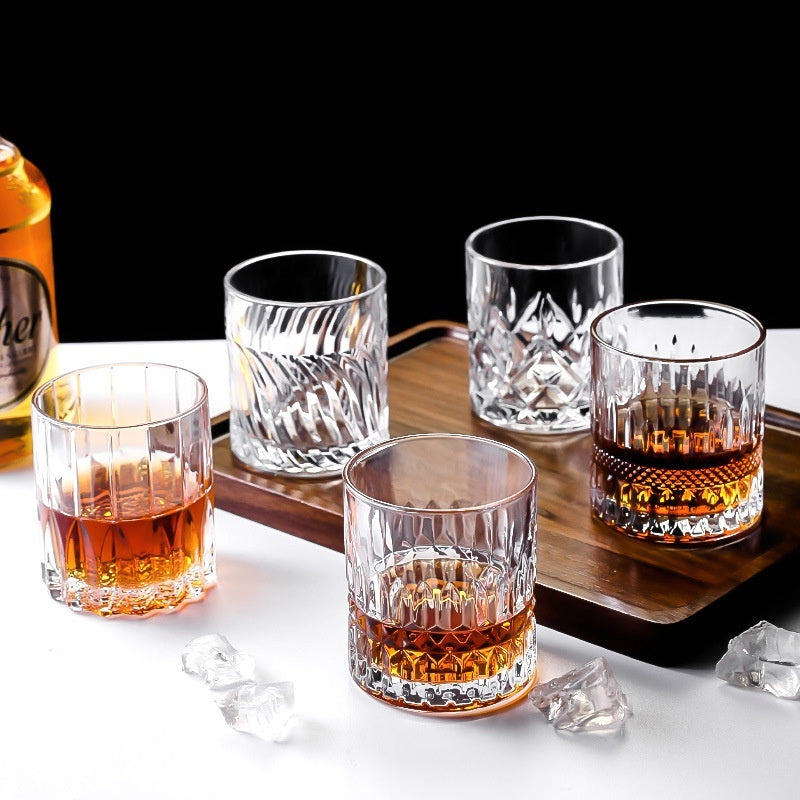 Tipsy Atmosphere High-end Household Glass Whiskey Shot Glass