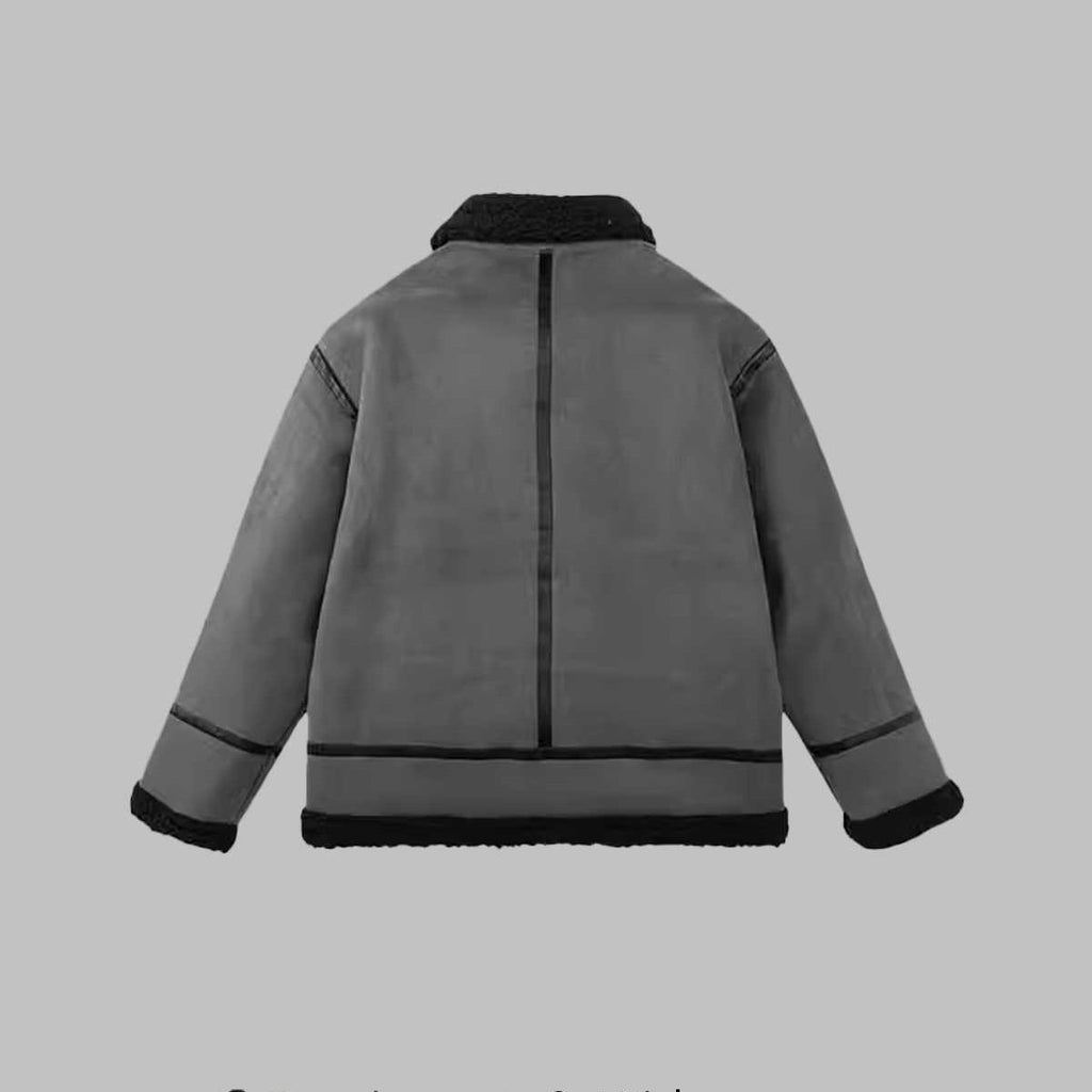 Fur Lapel Cotton Coat Jacket