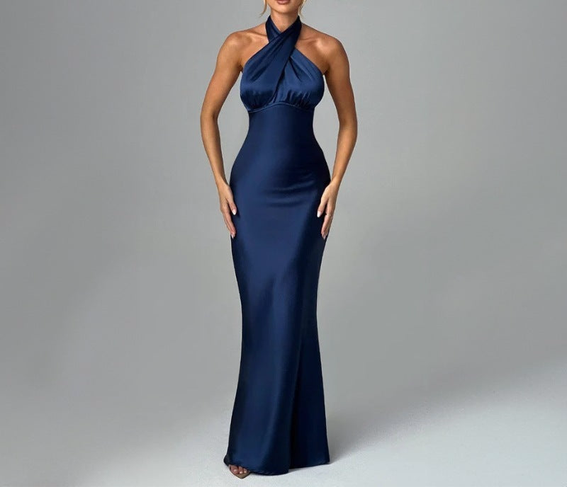 Summer Fashion Elegant Backless Sleeveless Dress