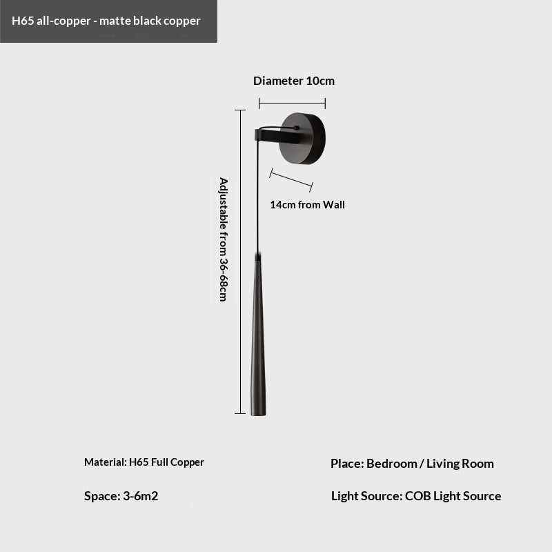 Minimalist Pendant Wall Lamp