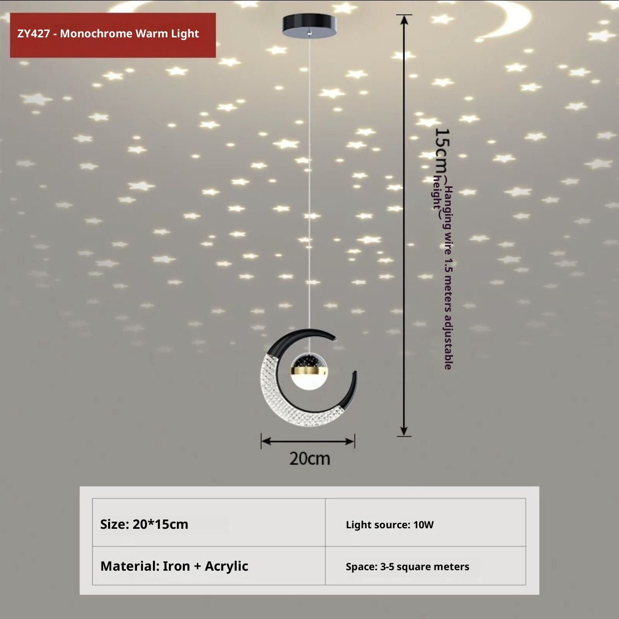 Adjustable Pendant Light