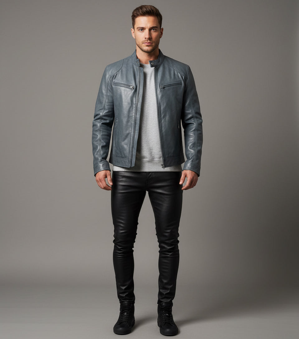 Pu Leather Coat