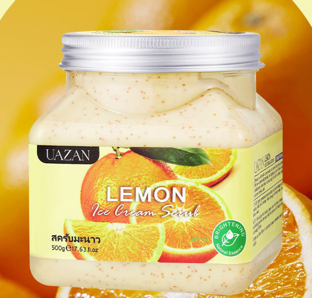 Ice Cream Body Scrub Cream Deep Cleansing Exfoliating Chicken Skin