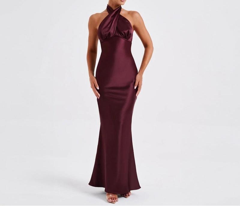 Summer Fashion Elegant Backless Sleeveless Dress