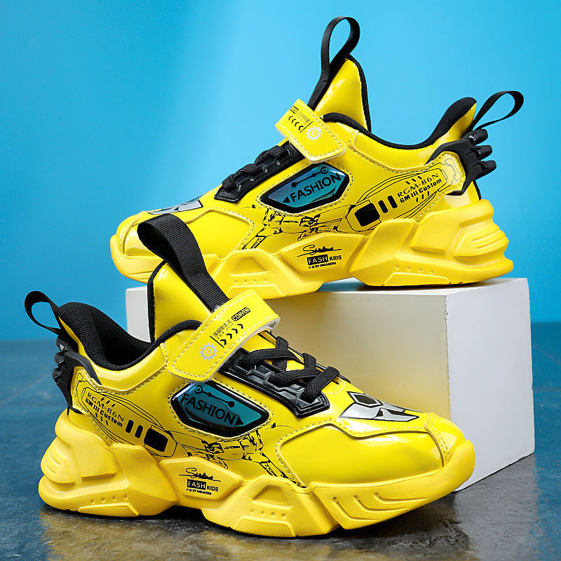 Children's Soft-soled Sneakers For Middle School Kids And Boys