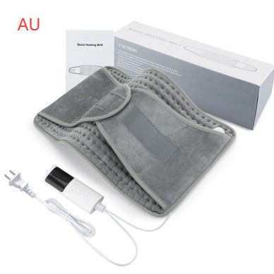Back Heating Support Belt Heated Waist Brace With Adjustable Temperature Warm Back Belt Abdomen Warmer Lumbar Support Pad