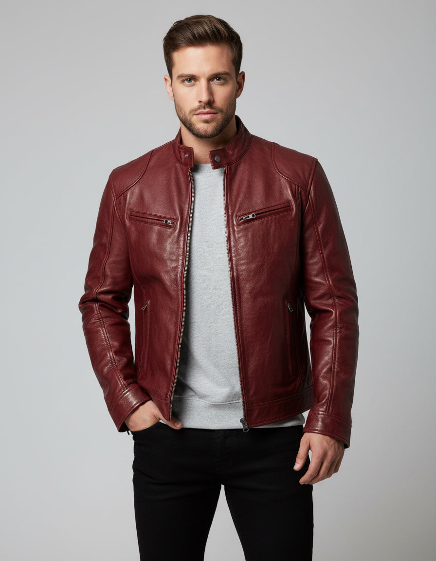 Pu Leather Coat