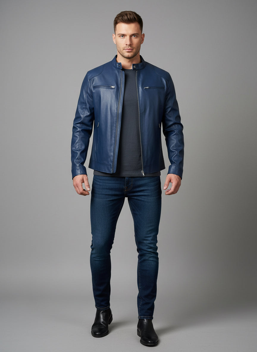 Pu Leather Coat