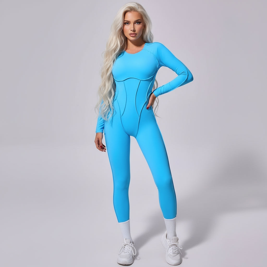 Yoga Backless Tight Jumpsuit