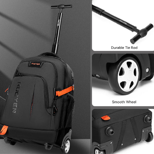 Fashion Personality New Multi-function Trolley Backpack