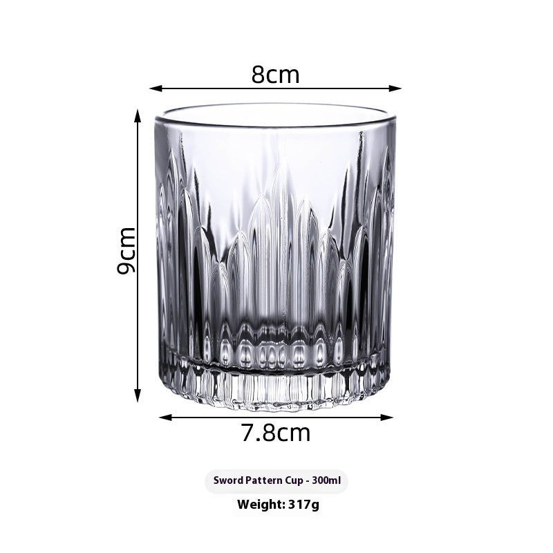 Tipsy Atmosphere High-end Household Glass Whiskey Shot Glass