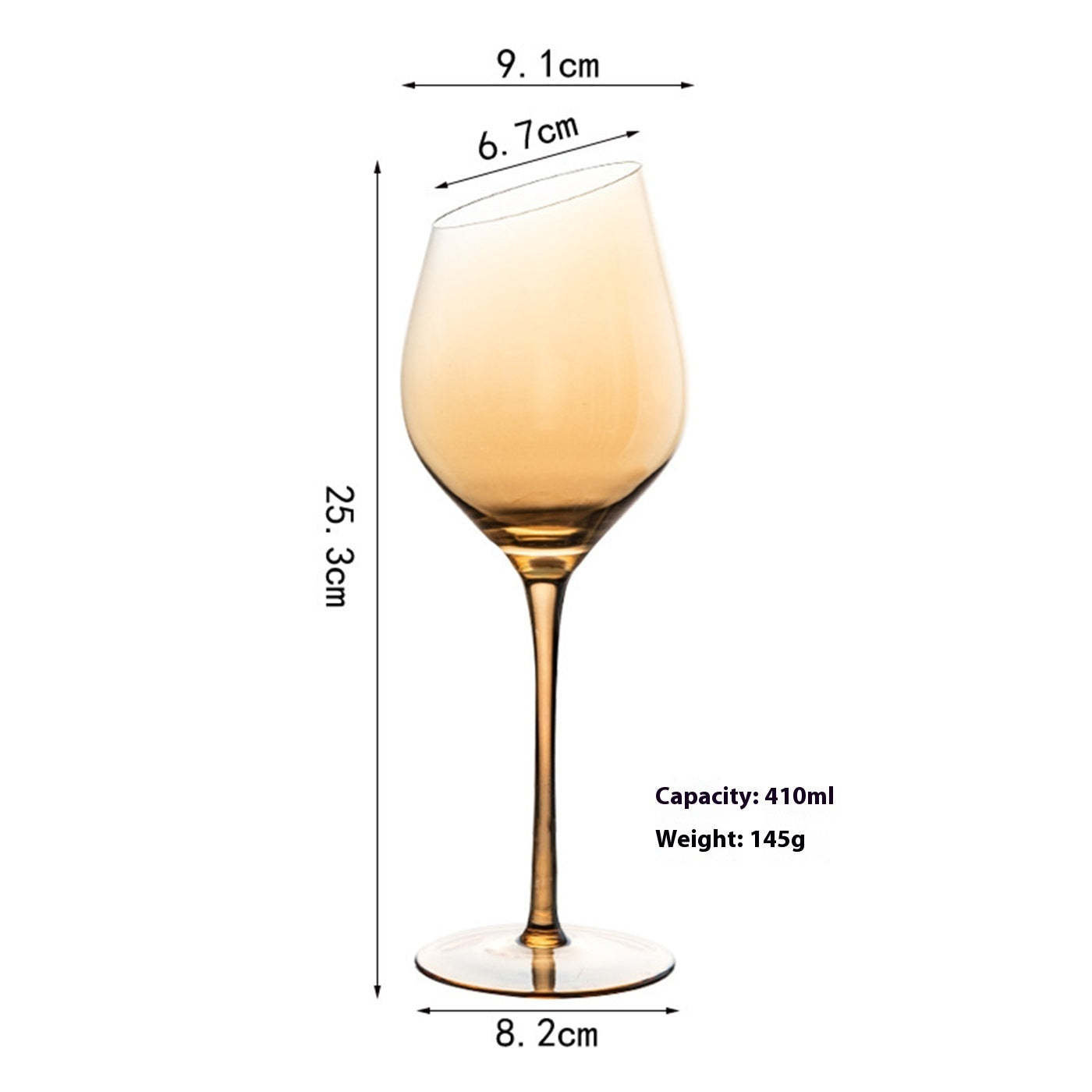 Golden Red Wine Glass Household Decanter