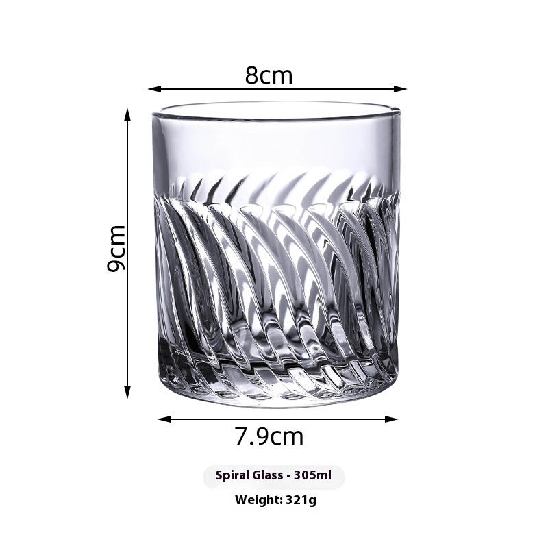 Tipsy Atmosphere High-end Household Glass Whiskey Shot Glass