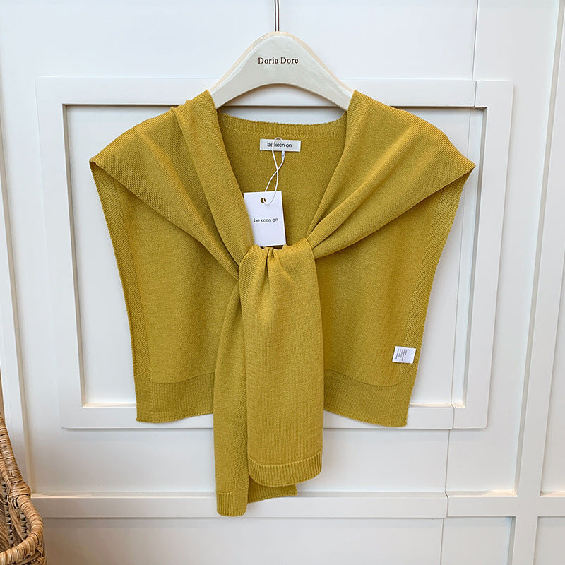 All-match Scarf Outer Wool Detachable Collar Shoulder