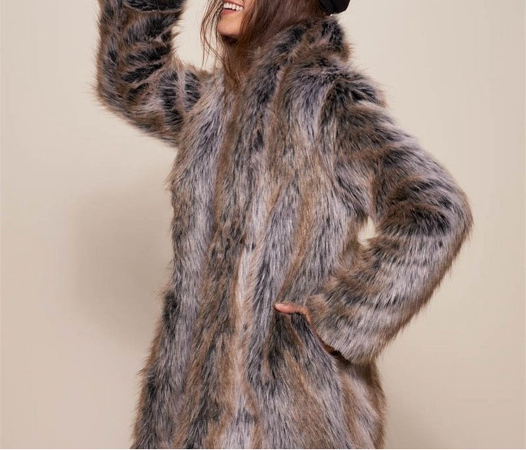 Warm Imitation Fur Coat Women's Fashion