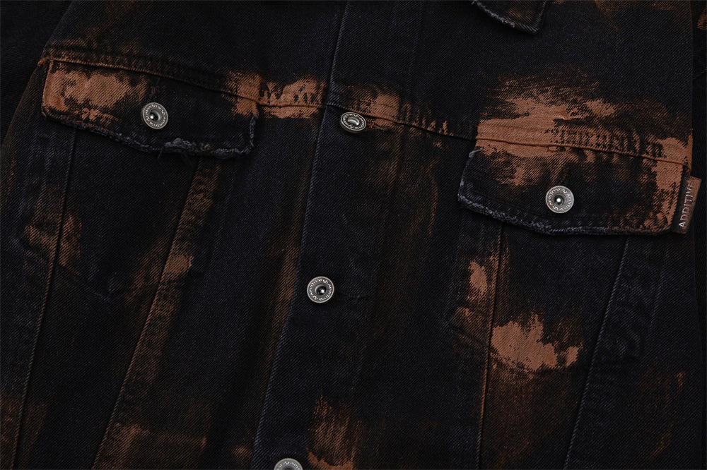 Fashion Holes Denim Clothes Jacket Men