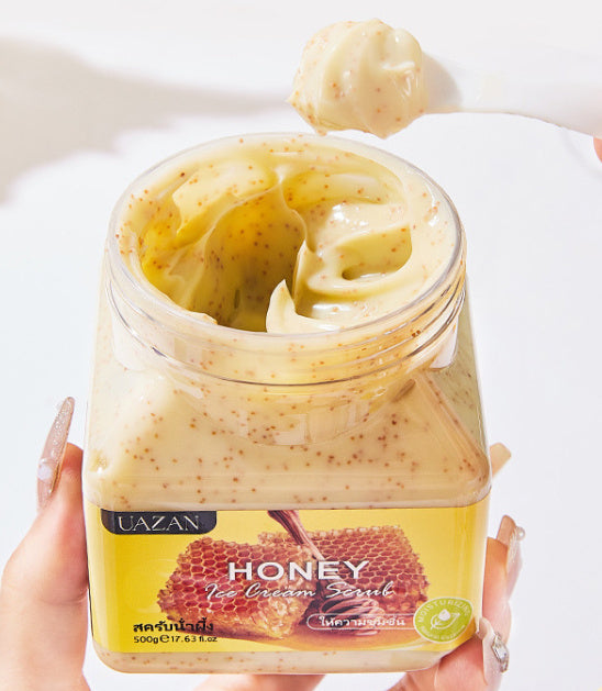 Ice Cream Body Scrub Cream Deep Cleansing Exfoliating Chicken Skin