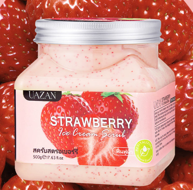 Ice Cream Body Scrub Cream Deep Cleansing Exfoliating Chicken Skin