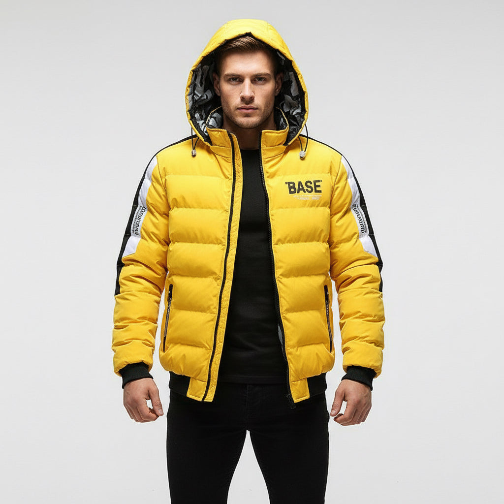 Winter Cotton-padded Men's Thickened Coat Jacket