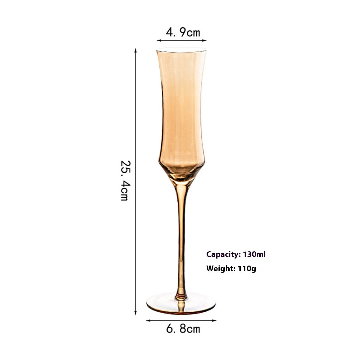 Golden Red Wine Glass Household Decanter