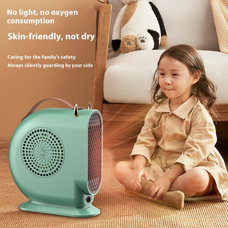 Vertical Desktop Warm Air Blower Small Household Office Heater