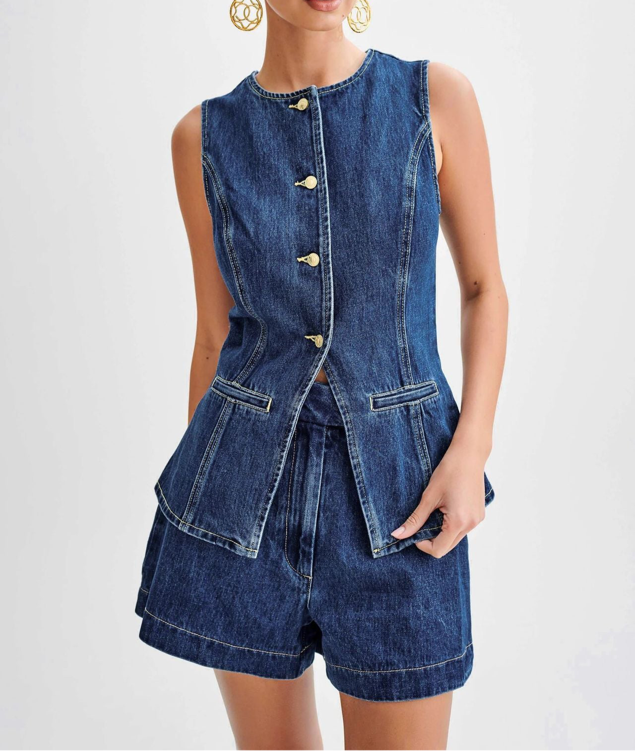 Denim Casual Suit