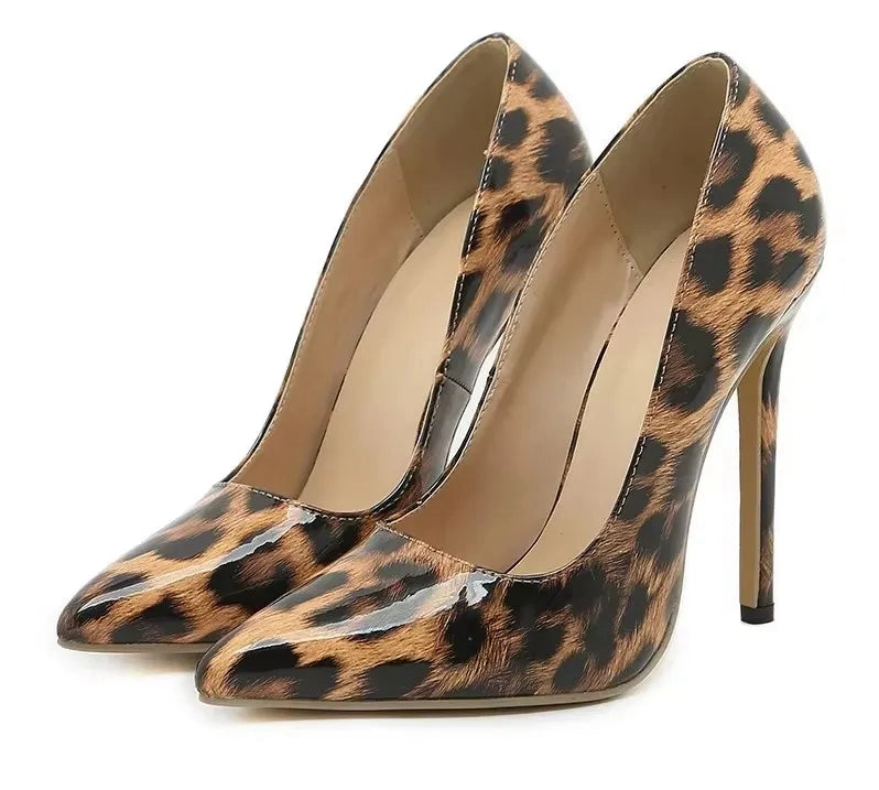 Leopard Heels