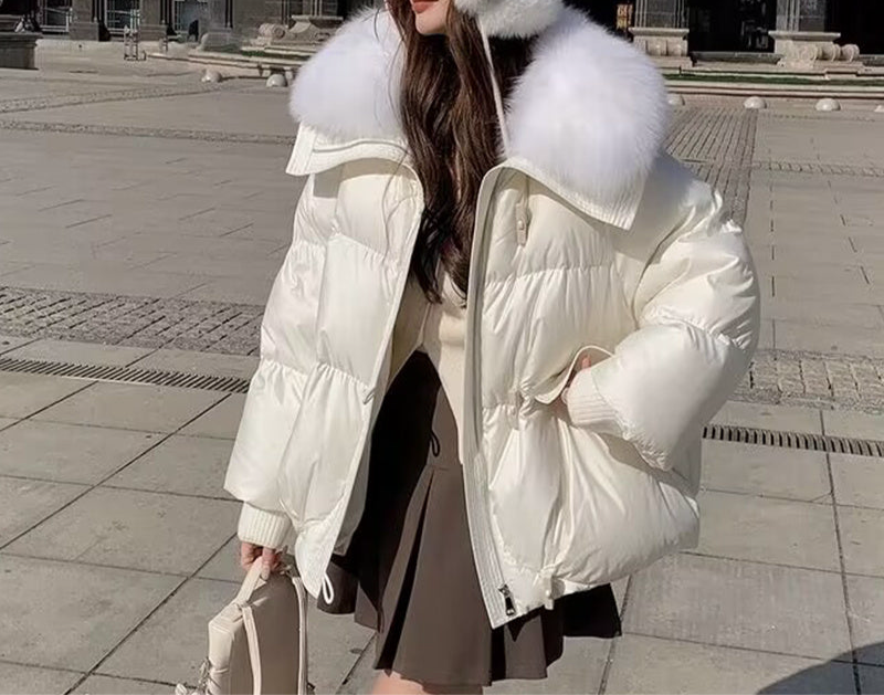 Short Fur Jacket Coat