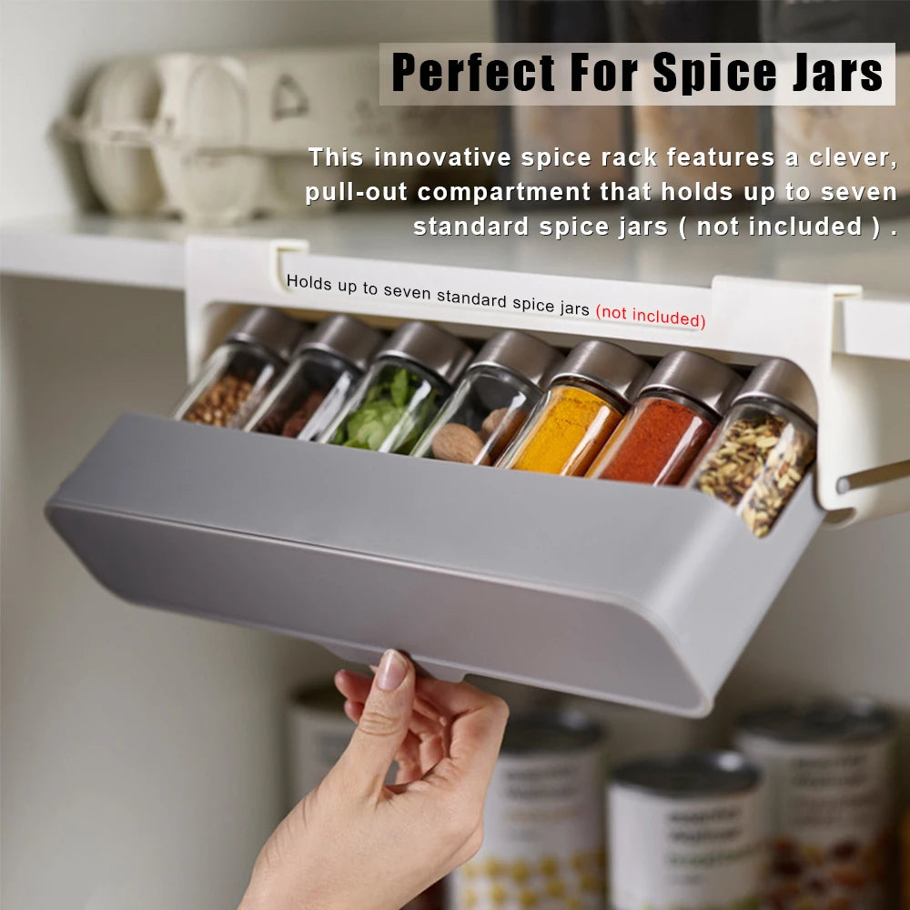Kitchen Storage Organizer Spice Bottle Storage