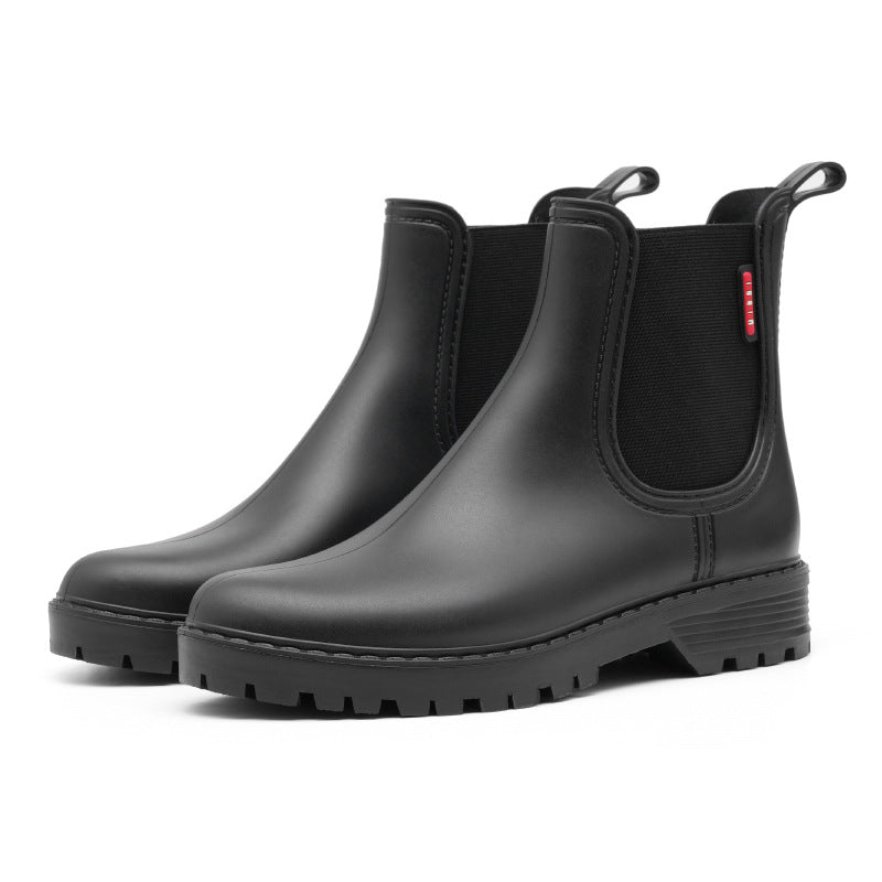 Ladies' Short Chelsea Lightweight Non-slip Low-top Rain Boots
