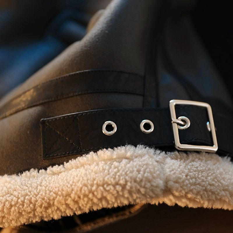 Cashmere Leather Coat