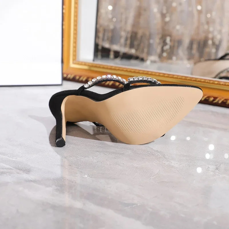 CRYSTAL Thin High Heels