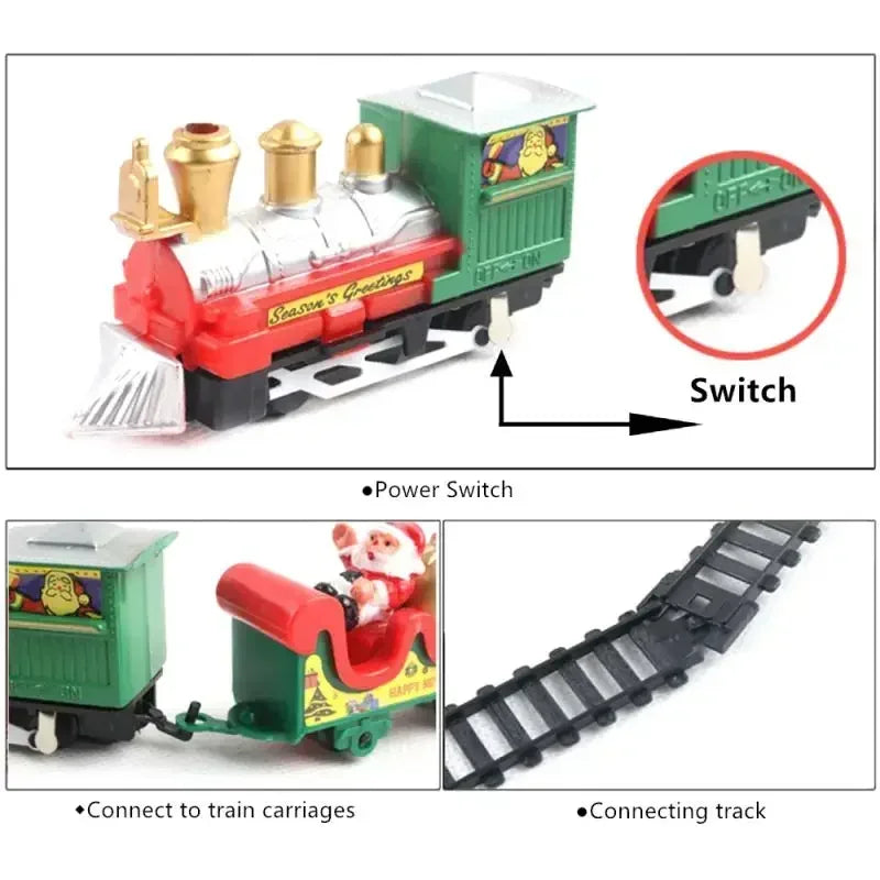Christmas Tree Train Set
