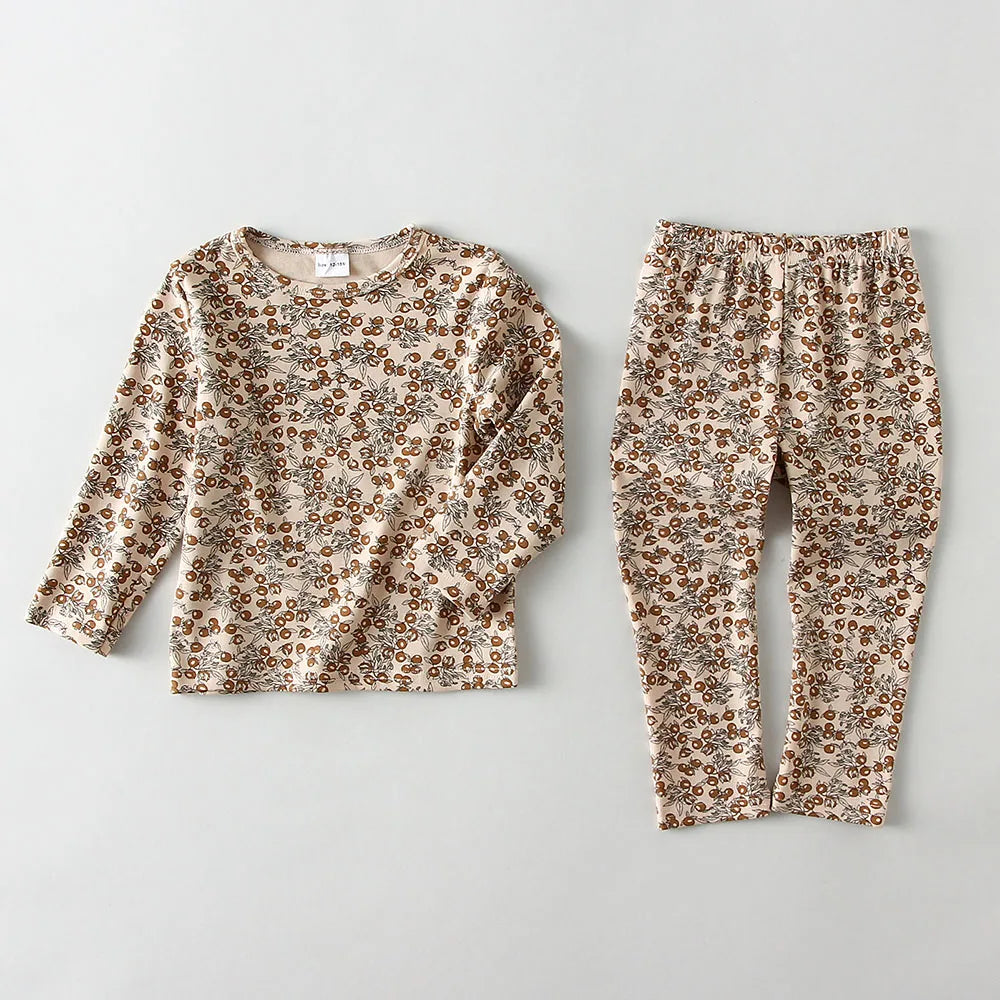 Christmas Children Pajamas Set | Kids Baby Girl Boys Underwear Clothing Long Sleeve Children Sleepwear Pajamas Sets Kids Clothing