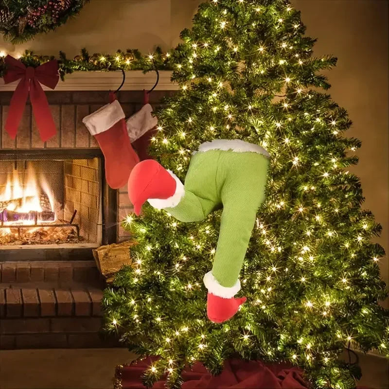 Christmas Tree Decoration | Santa Elf Legs