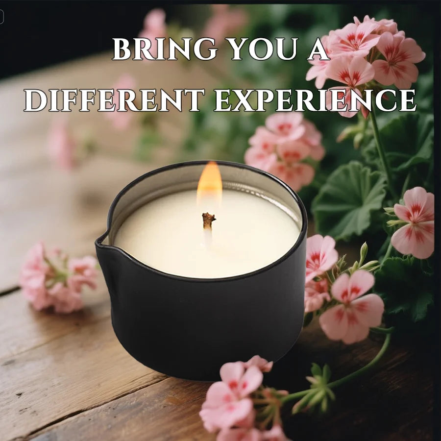 Massage Candle | For Meditation | Yoga | SPA | Bedroom Nighttime | Aesthetic Home & Desk Decor