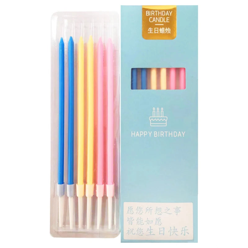 Curved Birthday Cake Candles