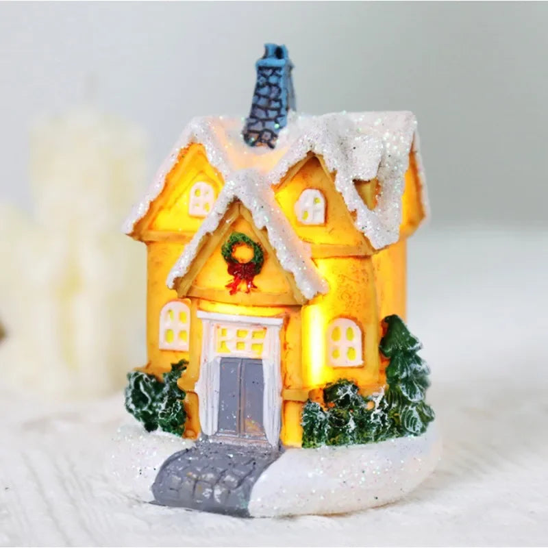Christmas Decoration LED Snow House
