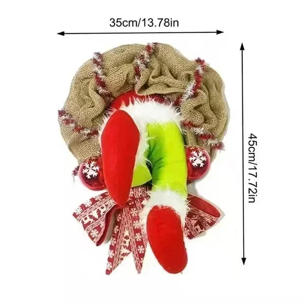 Christmas Thief Wreath | Christmas Decoration