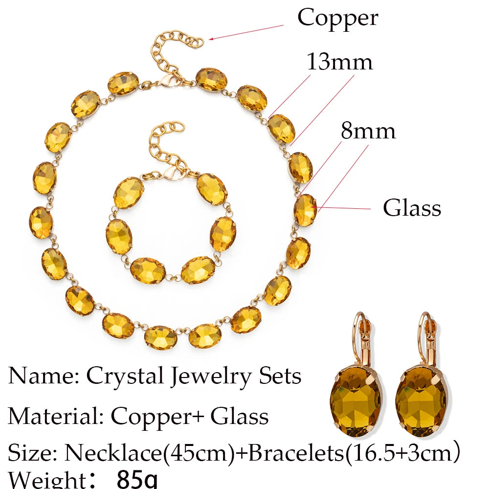 Crystal Jewellery Sets