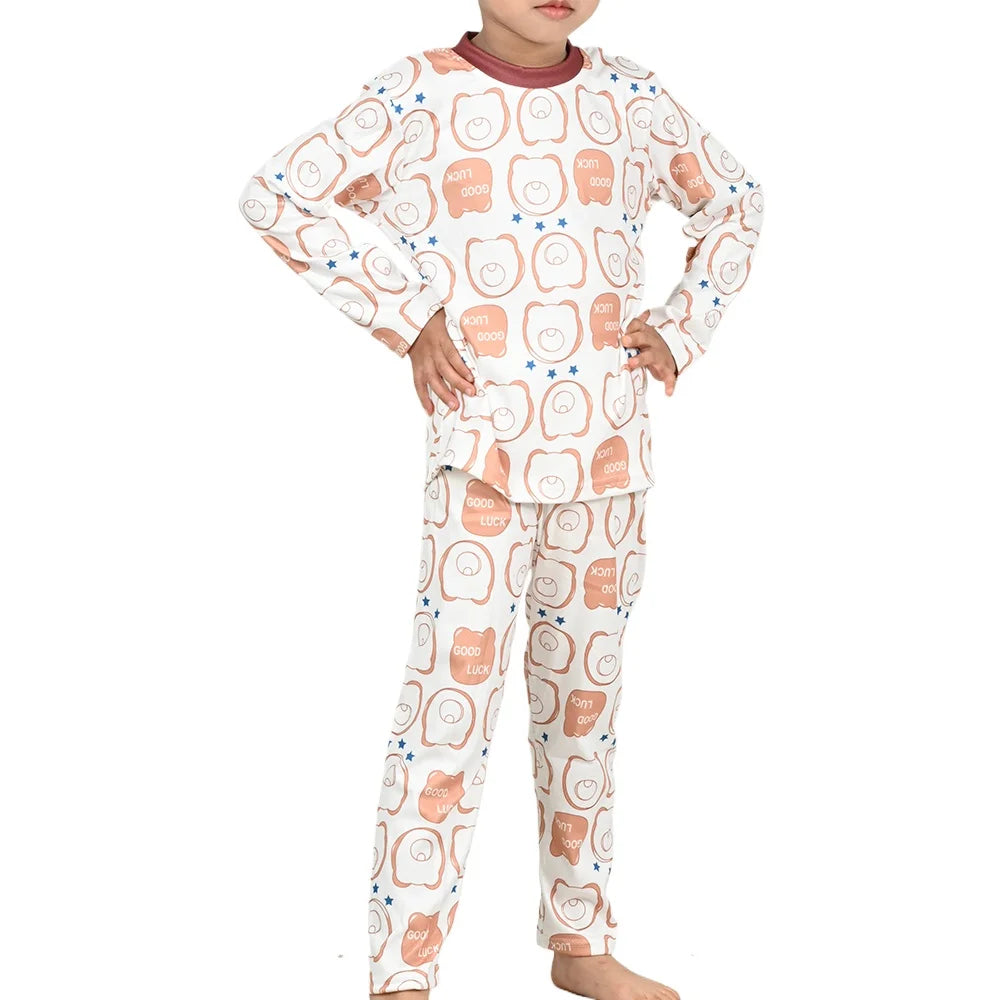 Children Cotton Pyjama 2Pcs Set