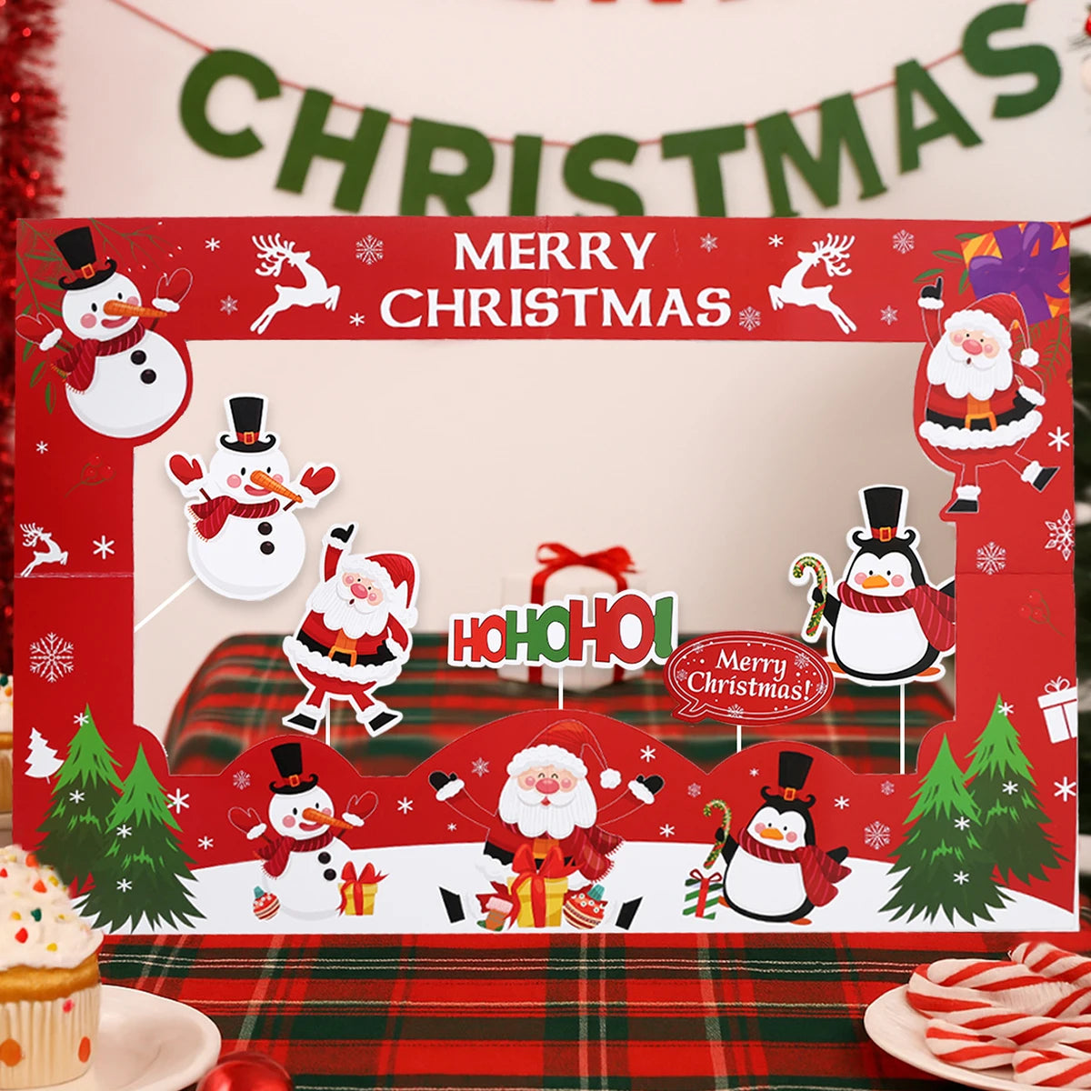 Christmas Photo Frame | Merry Christmas Decorations for Home Party