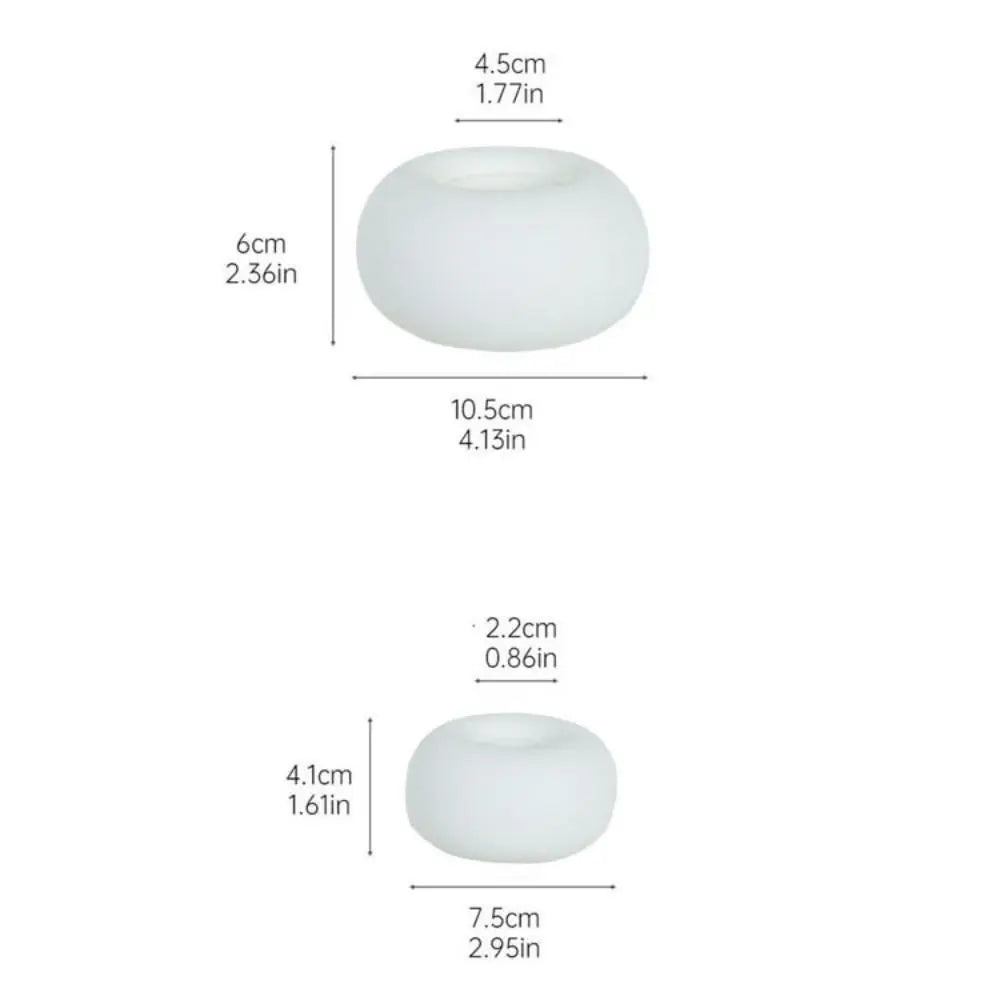 Ceramic Candle Holder | Modern Decorative