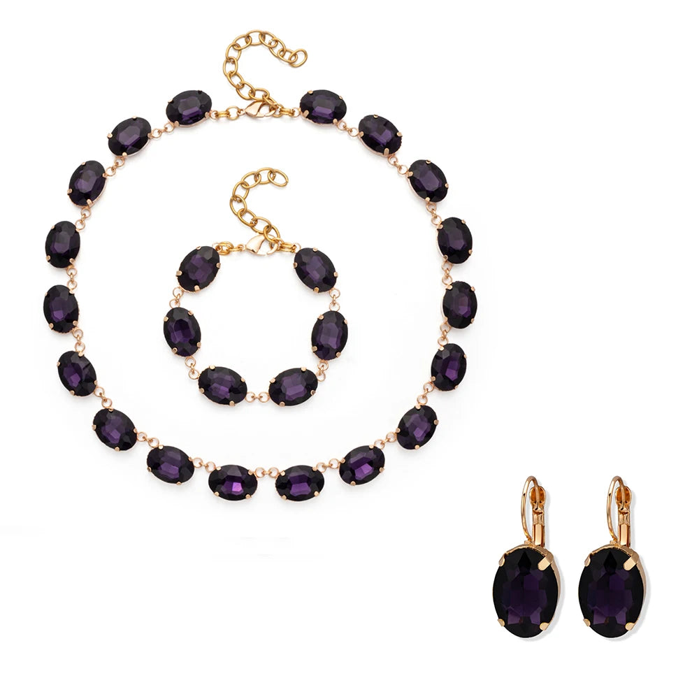 Crystal Jewellery Sets